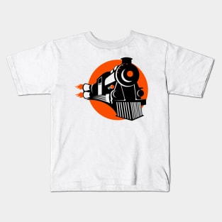 Rocket Train Kids T-Shirt